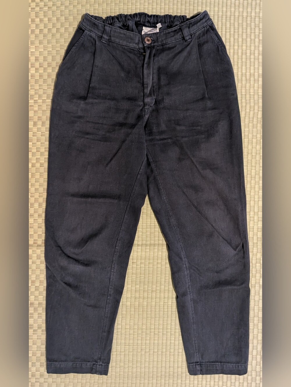 Jungmaven Acuma Pants Hemp Blend Navy Women's Size Medium Made in USA
